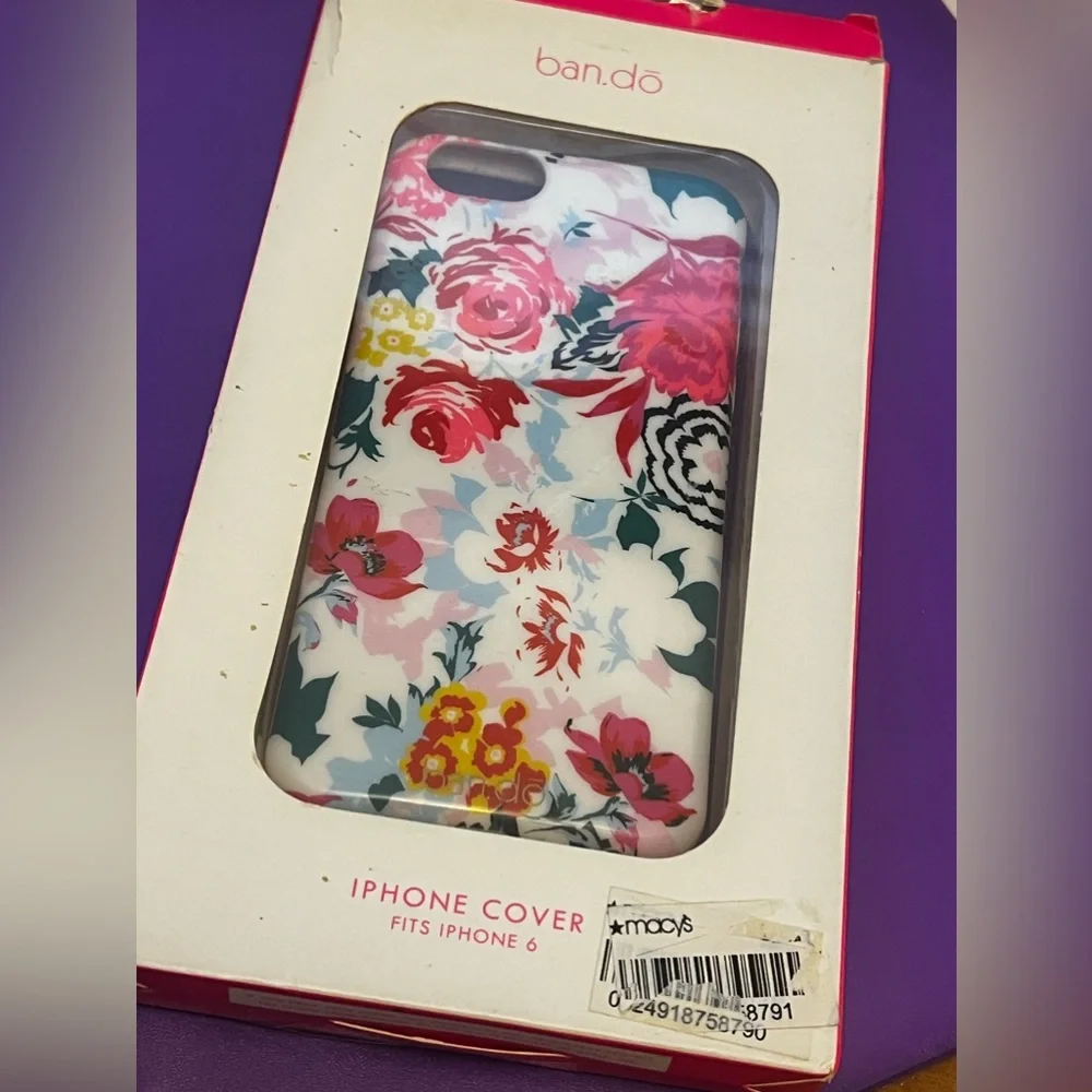 Floral Bando iPhone 6 phone cover